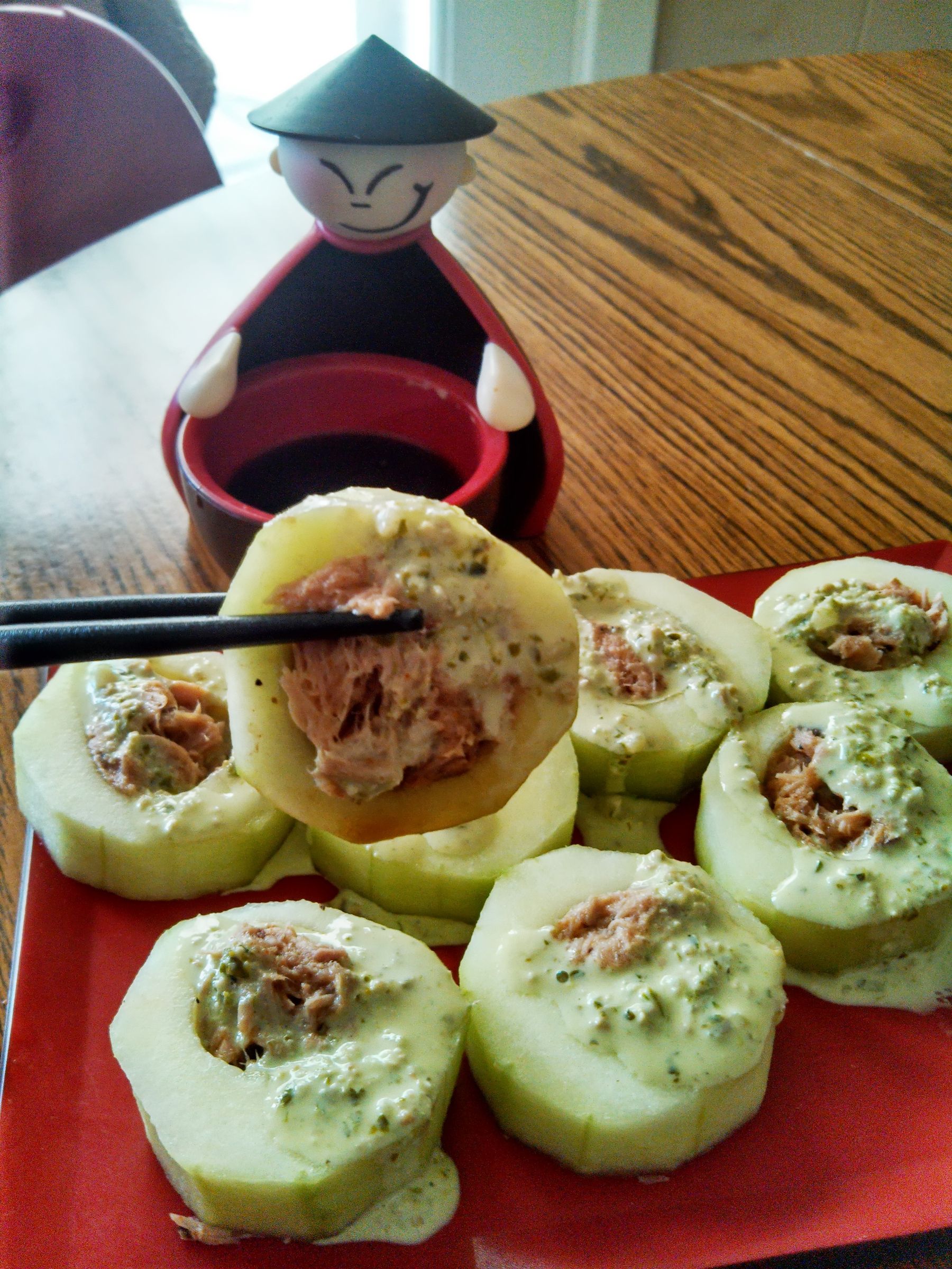 Cheater Cucumber Rolls
