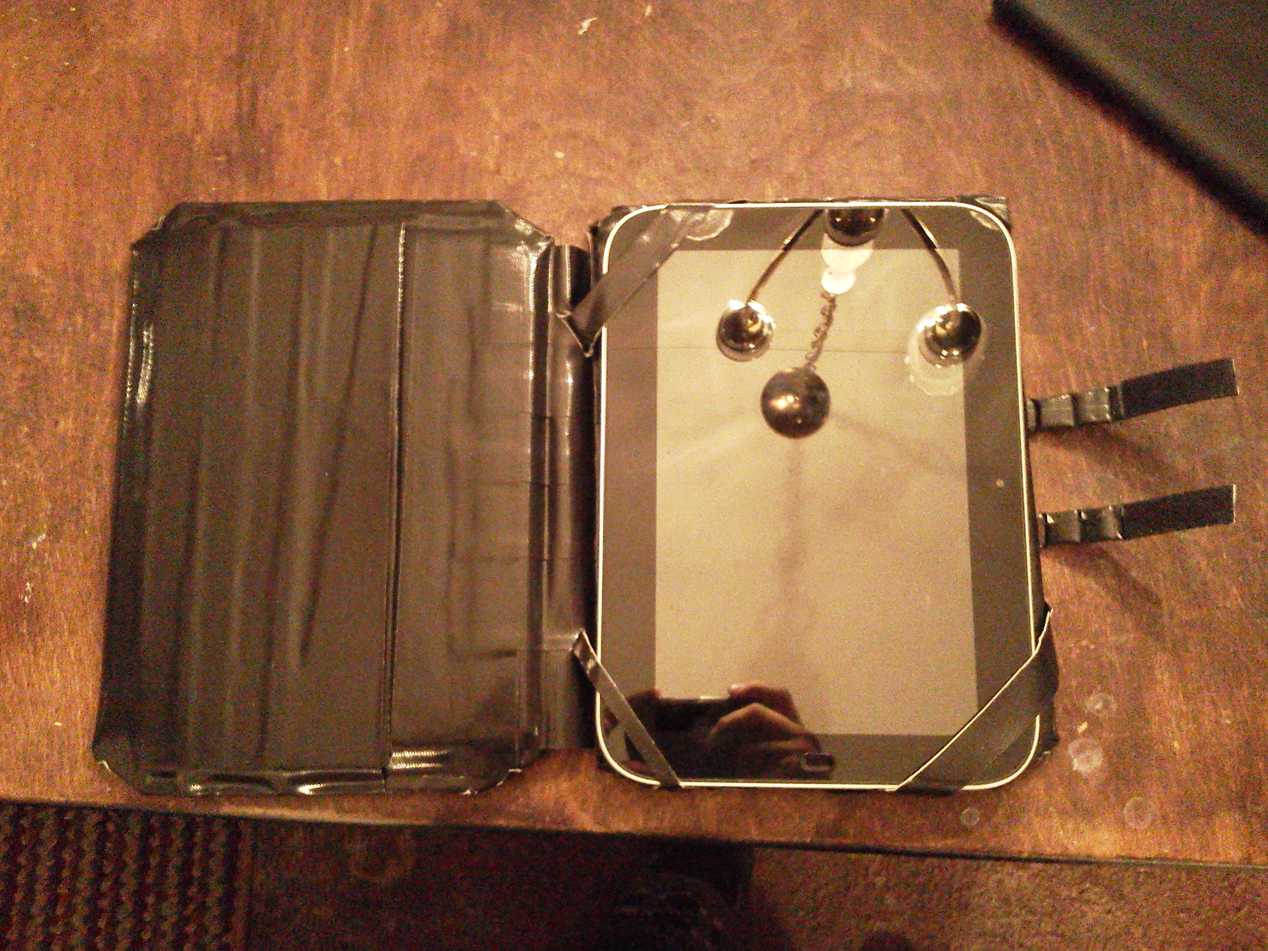 Strong Cardboard Duct Tape Tablet Case