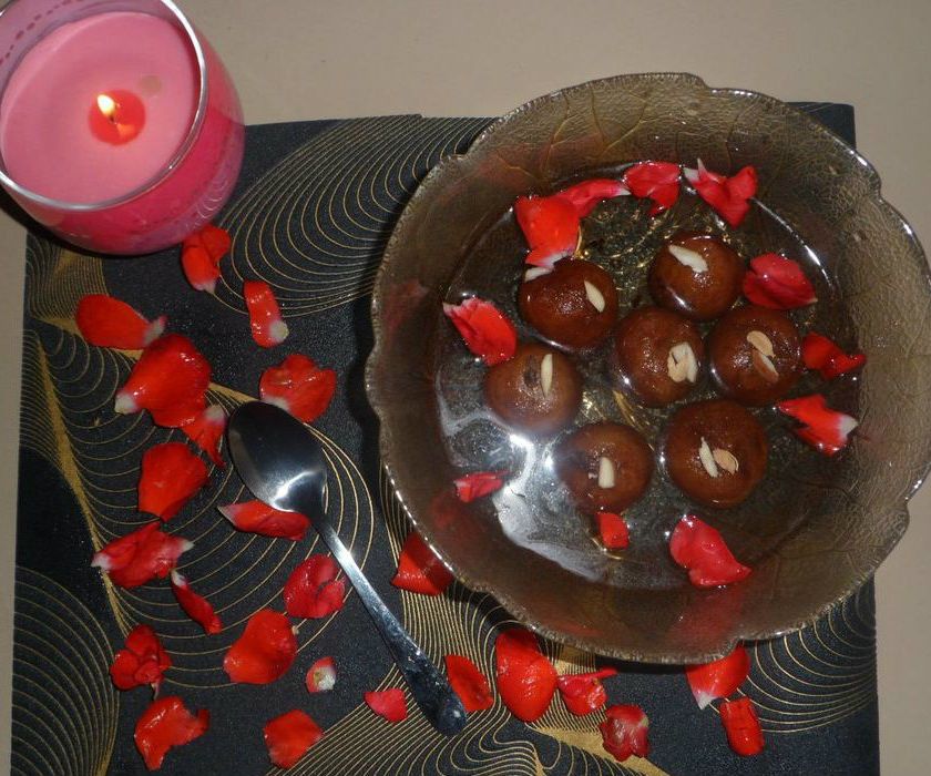  Baked Bread Gulab Jamun