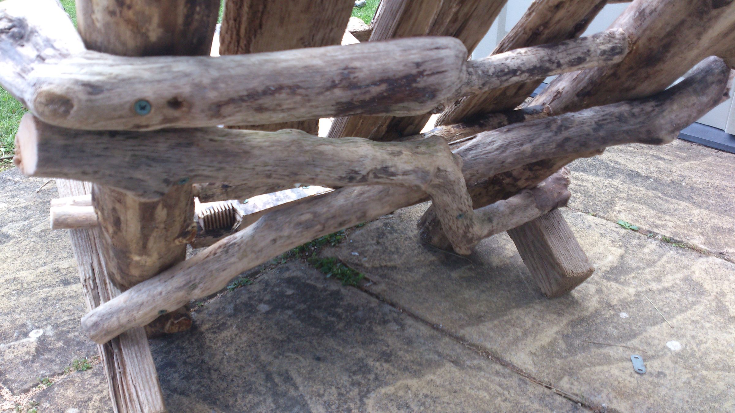 How to Make a Driftwood Lawn Chair 11 Steps (with Pictures
