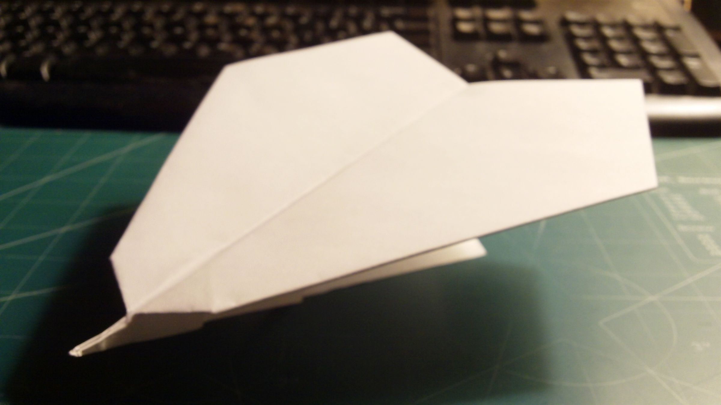 How to Make the Super Kingfisher Paper Airplane