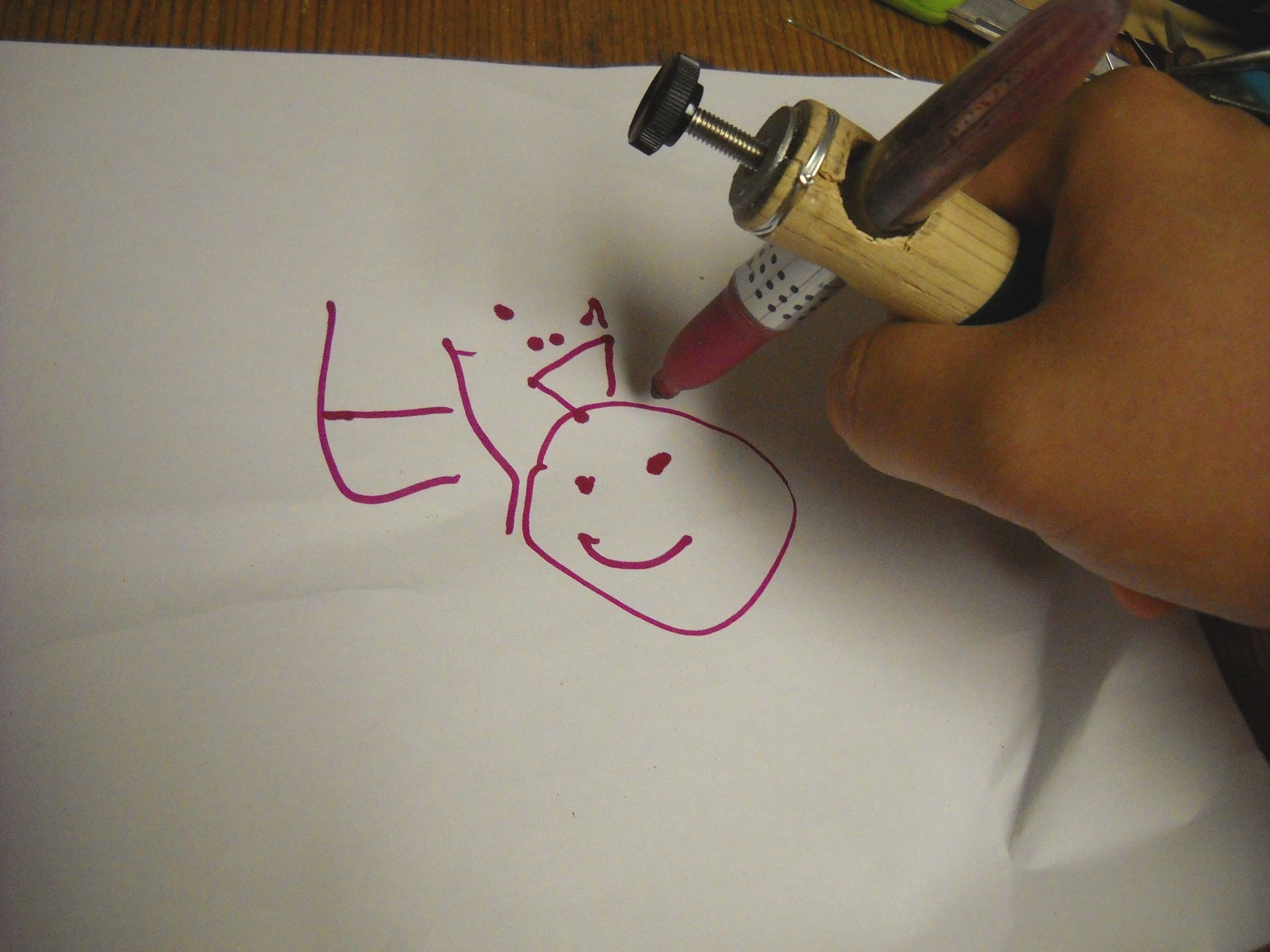 Adapted Pen/Marker Holder