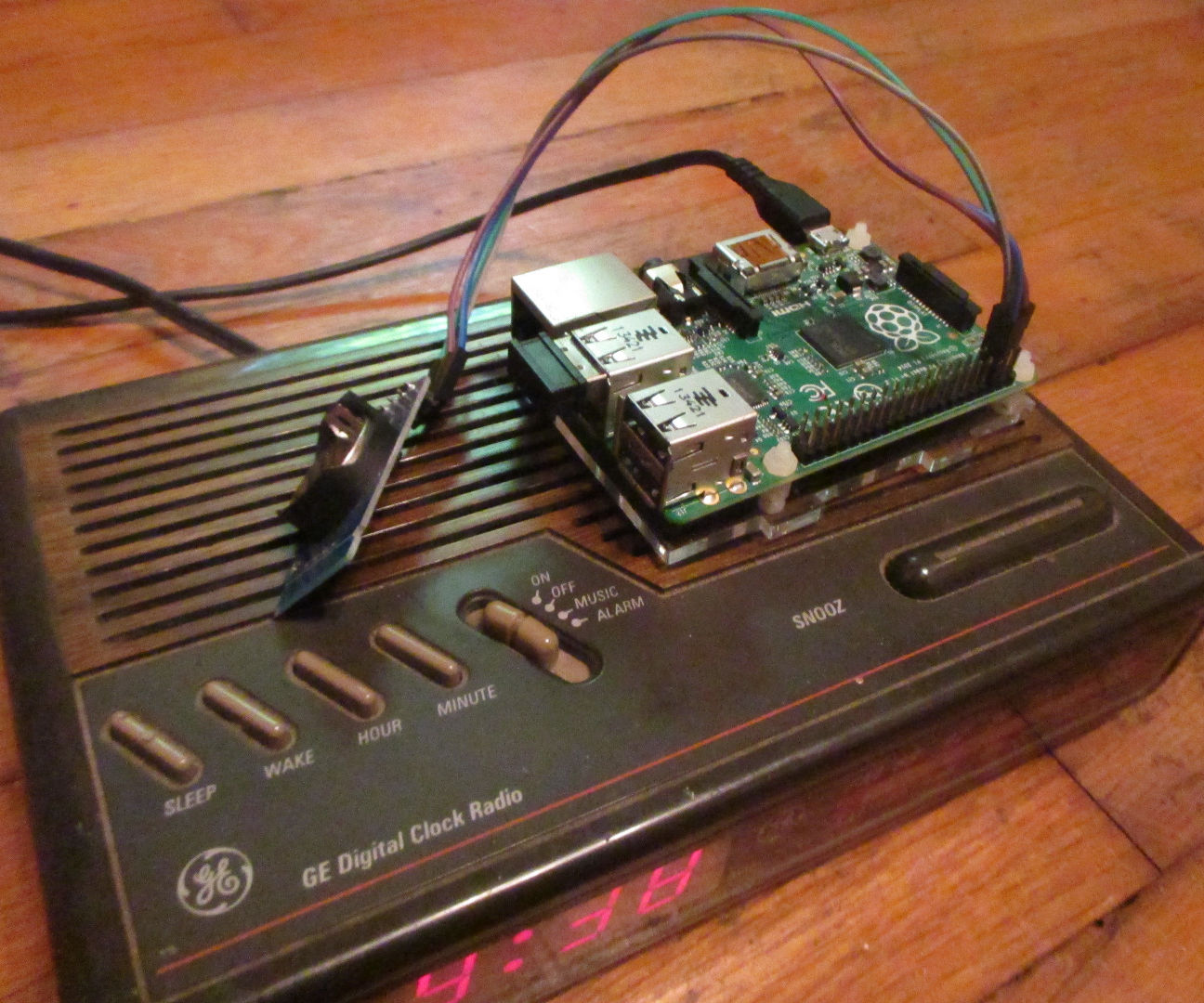 Custom Alarm-Clock/Music Over Radio