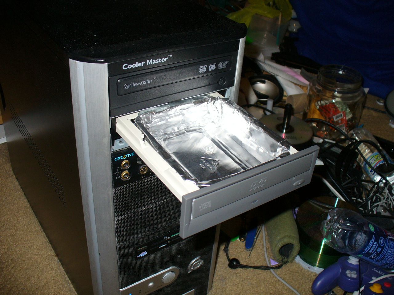 Dvd Drive Hidden Storage