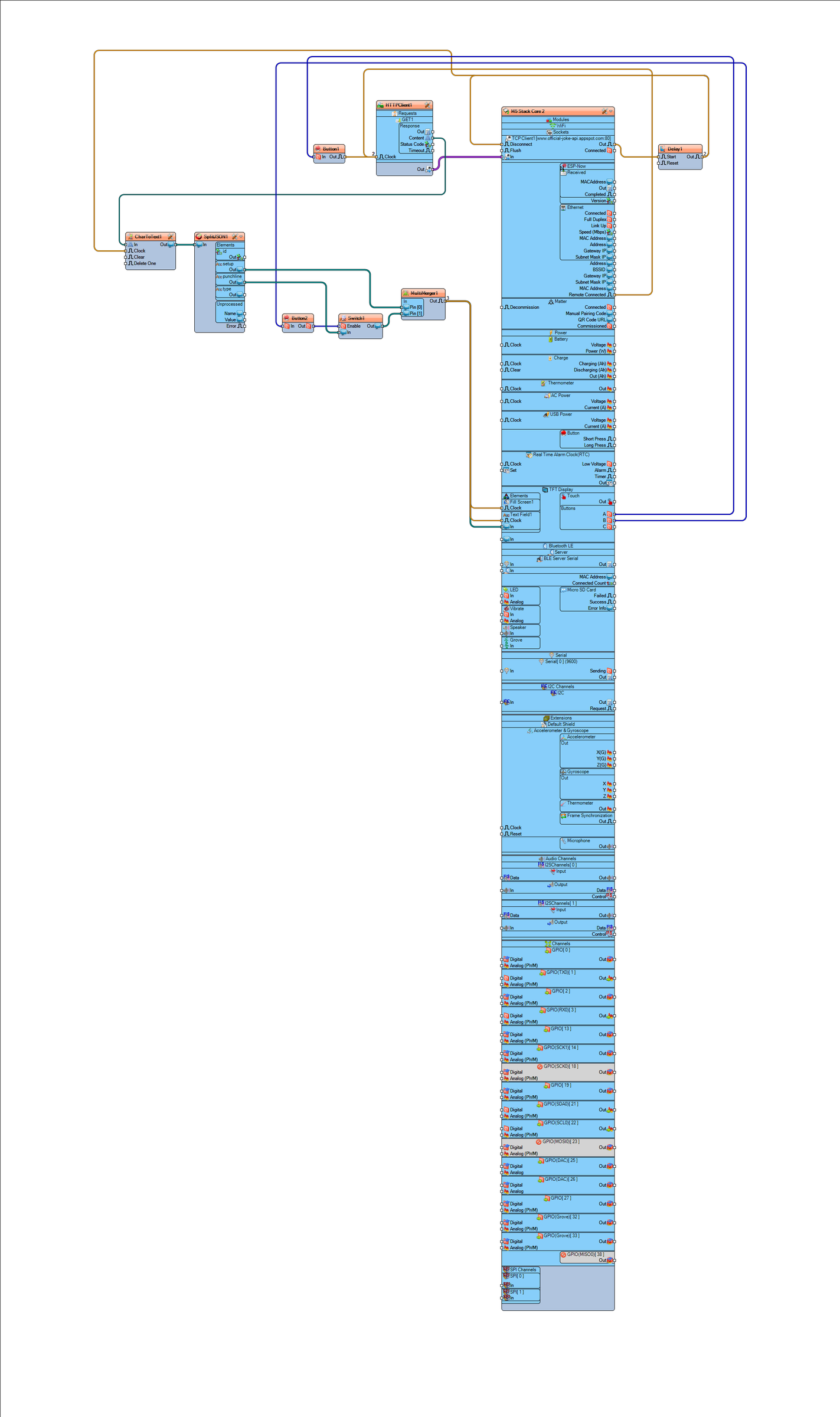 In Visuino Connect Components photo 2