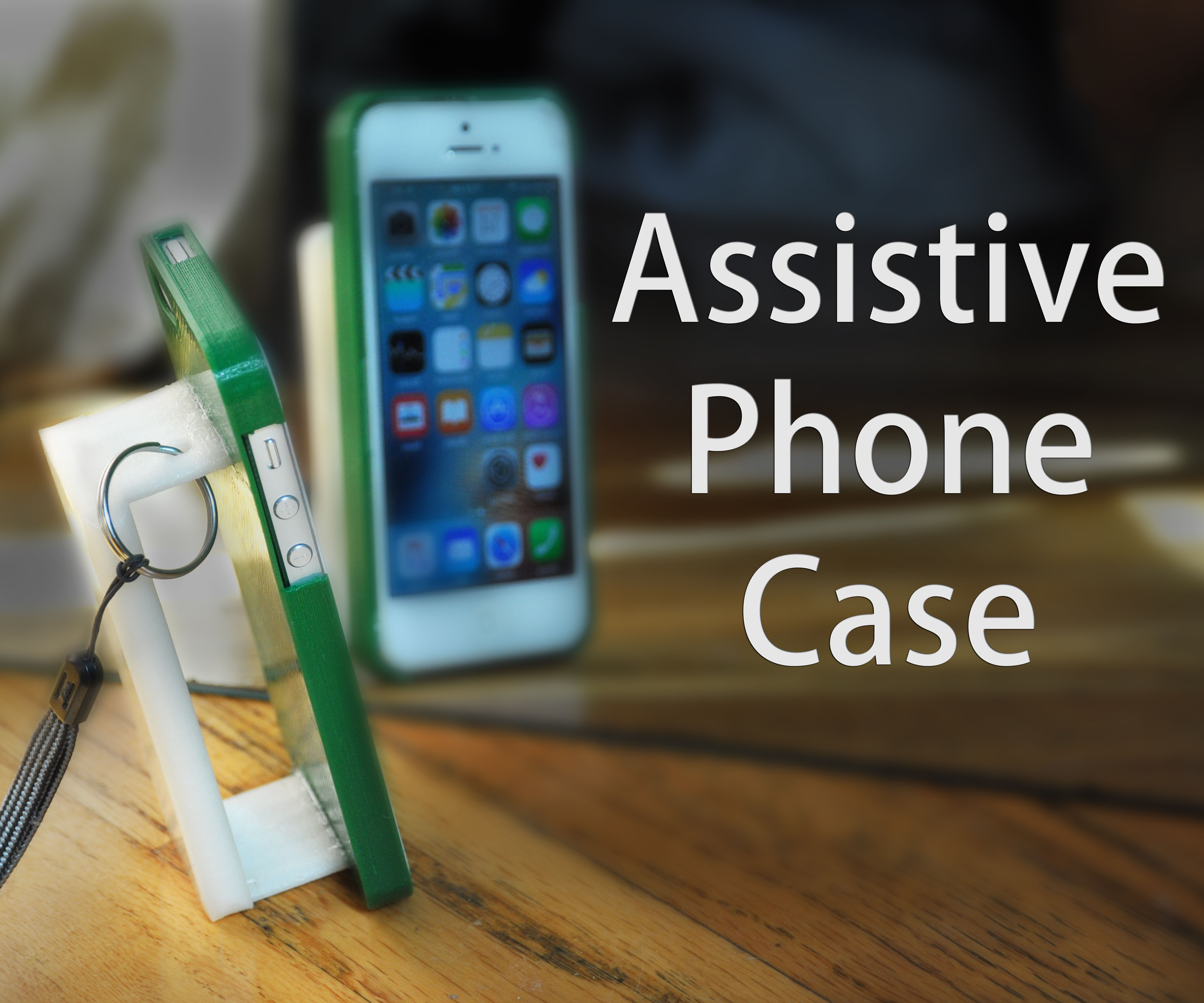 Assistive Phone Case for Limited Dexterity