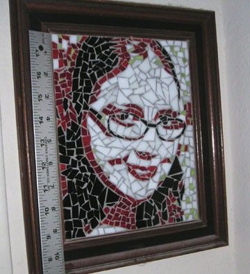 Make a Stained Glass Mosaic Portrait From a Photograph.