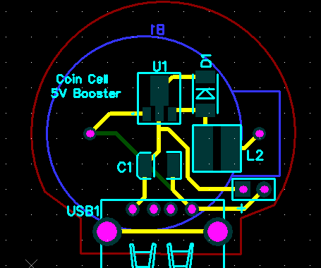BOOST CONVERTER USING COIN CELL 