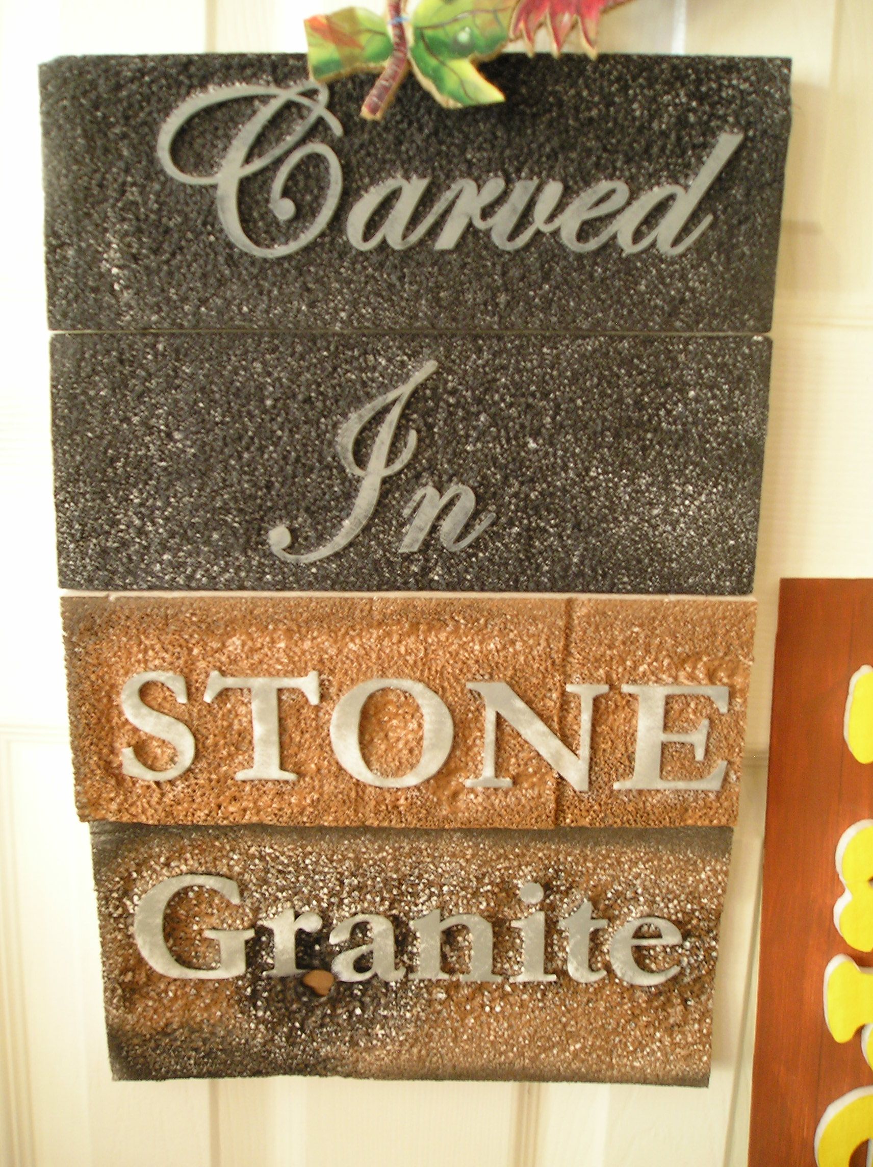 Make Foam Look Like Carved Granite! 5 Steps (with Pictures