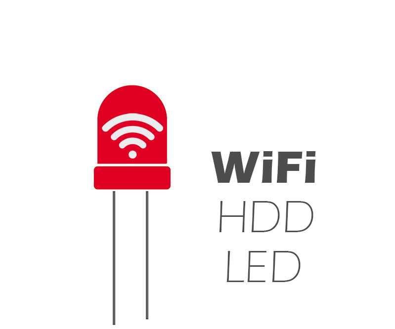 WiFi HDD LED (Updated 2021)