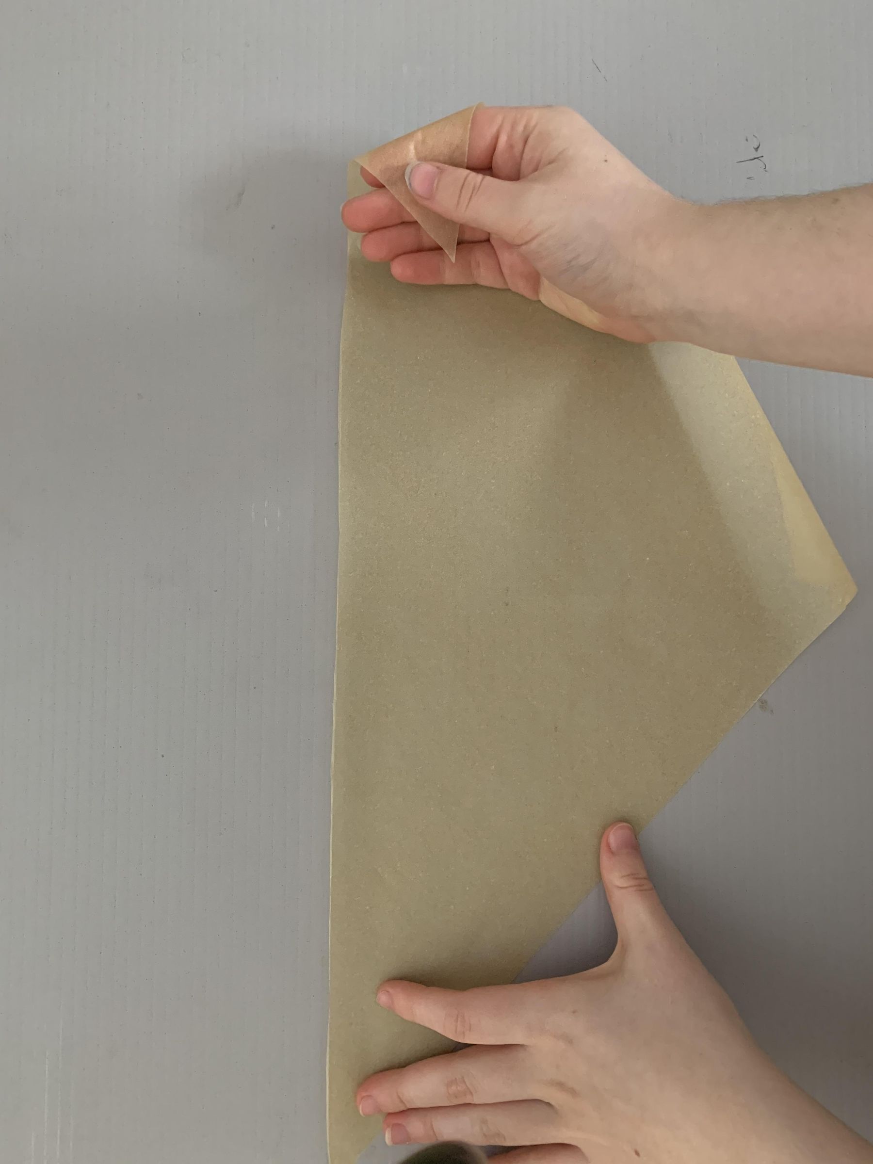 How to Make a Parchment Paper Piping Bag (Paper 3 Steps