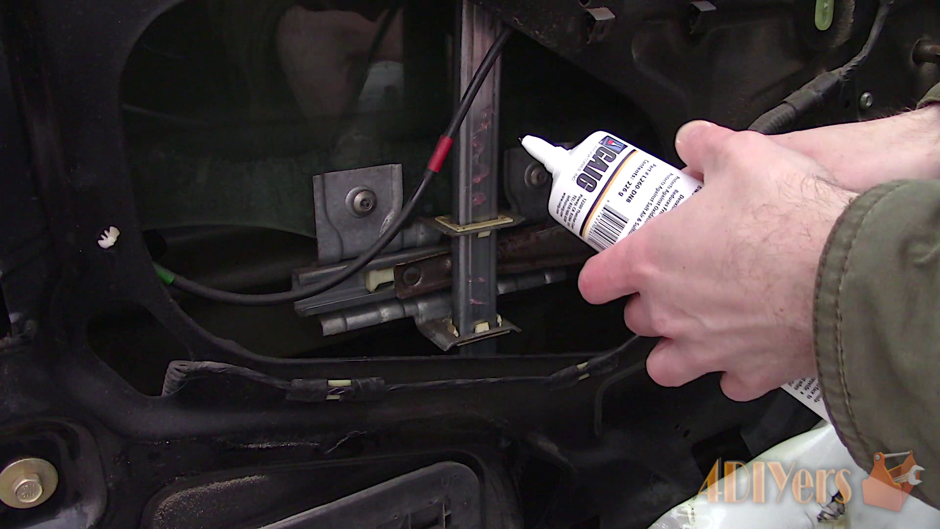 How to Lubricate a Window Regulator or Mechanism 6 Steps Instructables