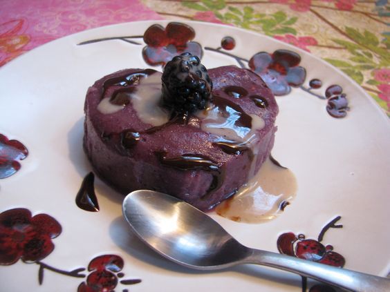 Blackberry Banana Sorbet