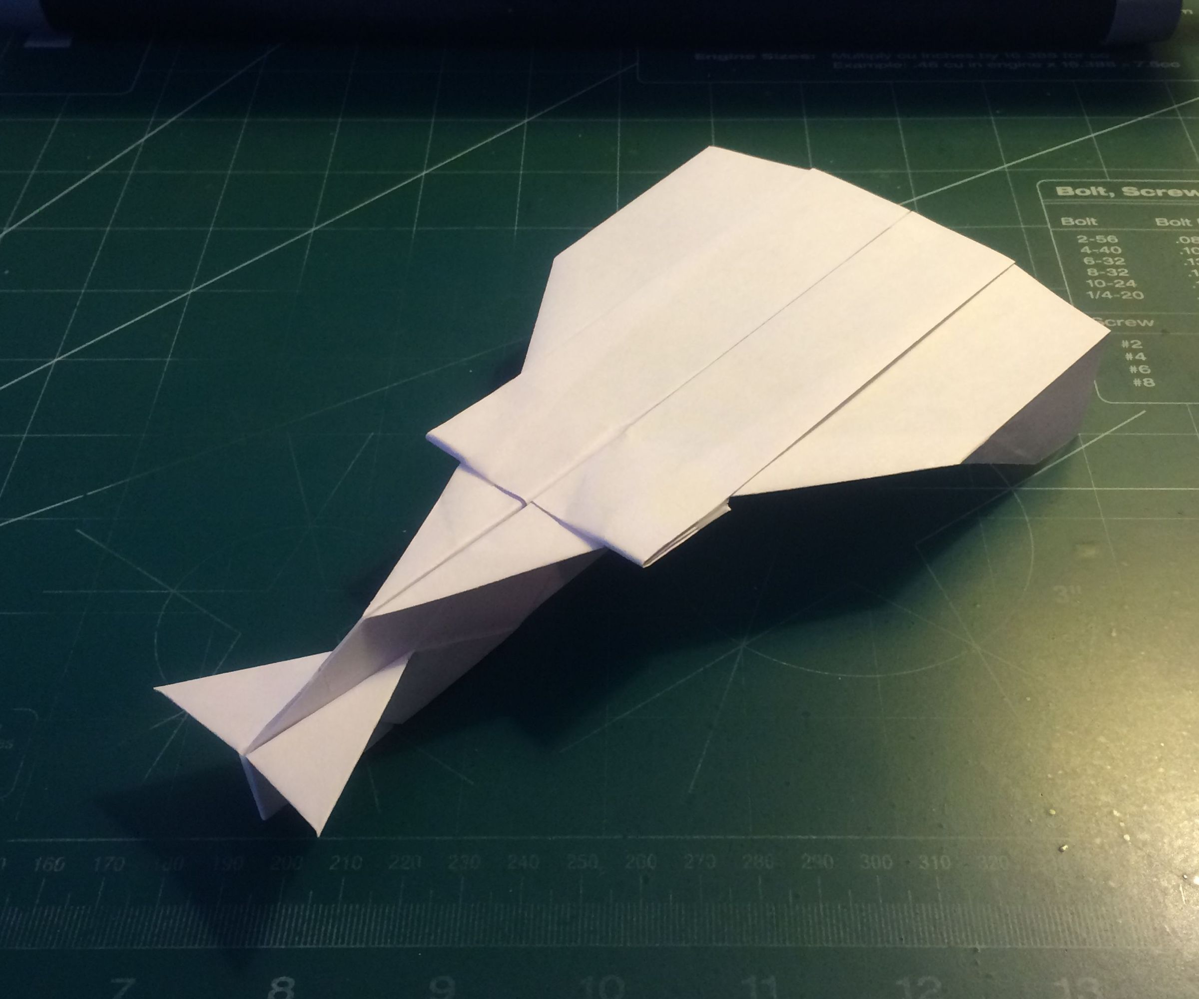 How to Make the StratoHunter Paper Airplane