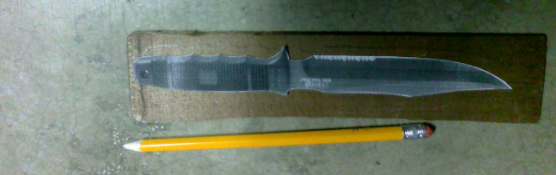 Trace the Knife Cut-out