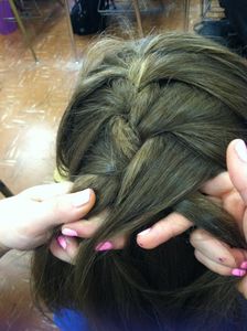 Step 7: Continue Braiding