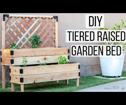 Easy Tiered Garden Bed
