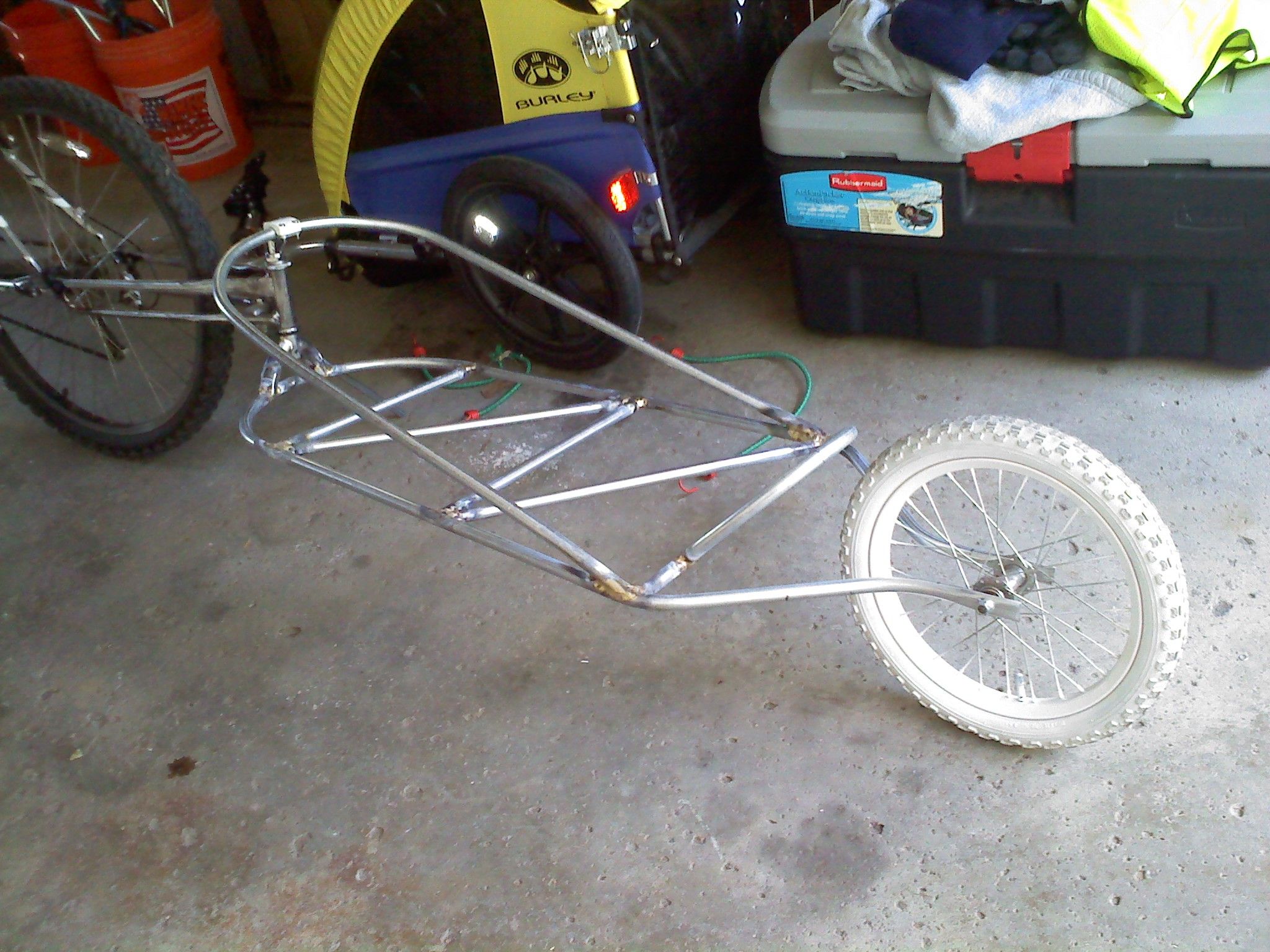 Single Wheeled Bike Trailer 11 Steps (with Pictures) Instructables