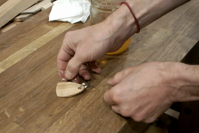 Finishing the Key Ring