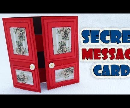 How to Make Secret Message Card