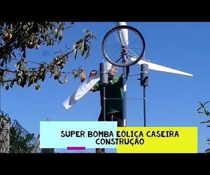 Super Homemade Wind Pump