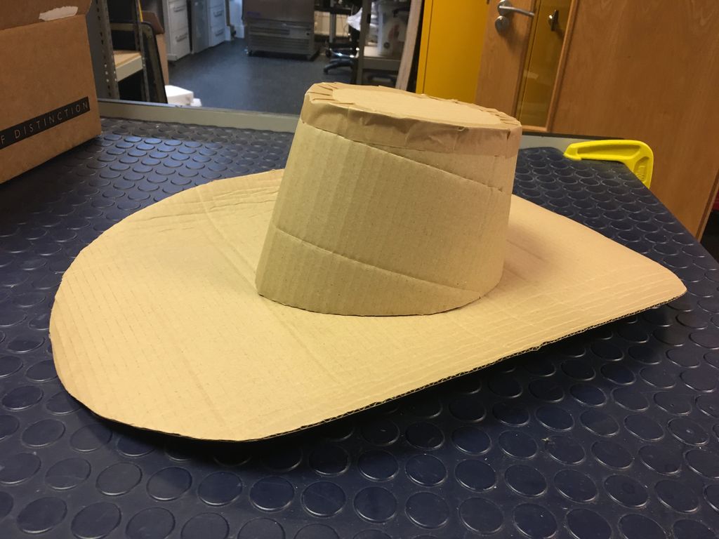 Cardboard Cowboy Costume 6 Steps Instructables