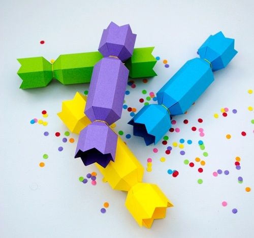 Make a Gift Box in Candy Shape