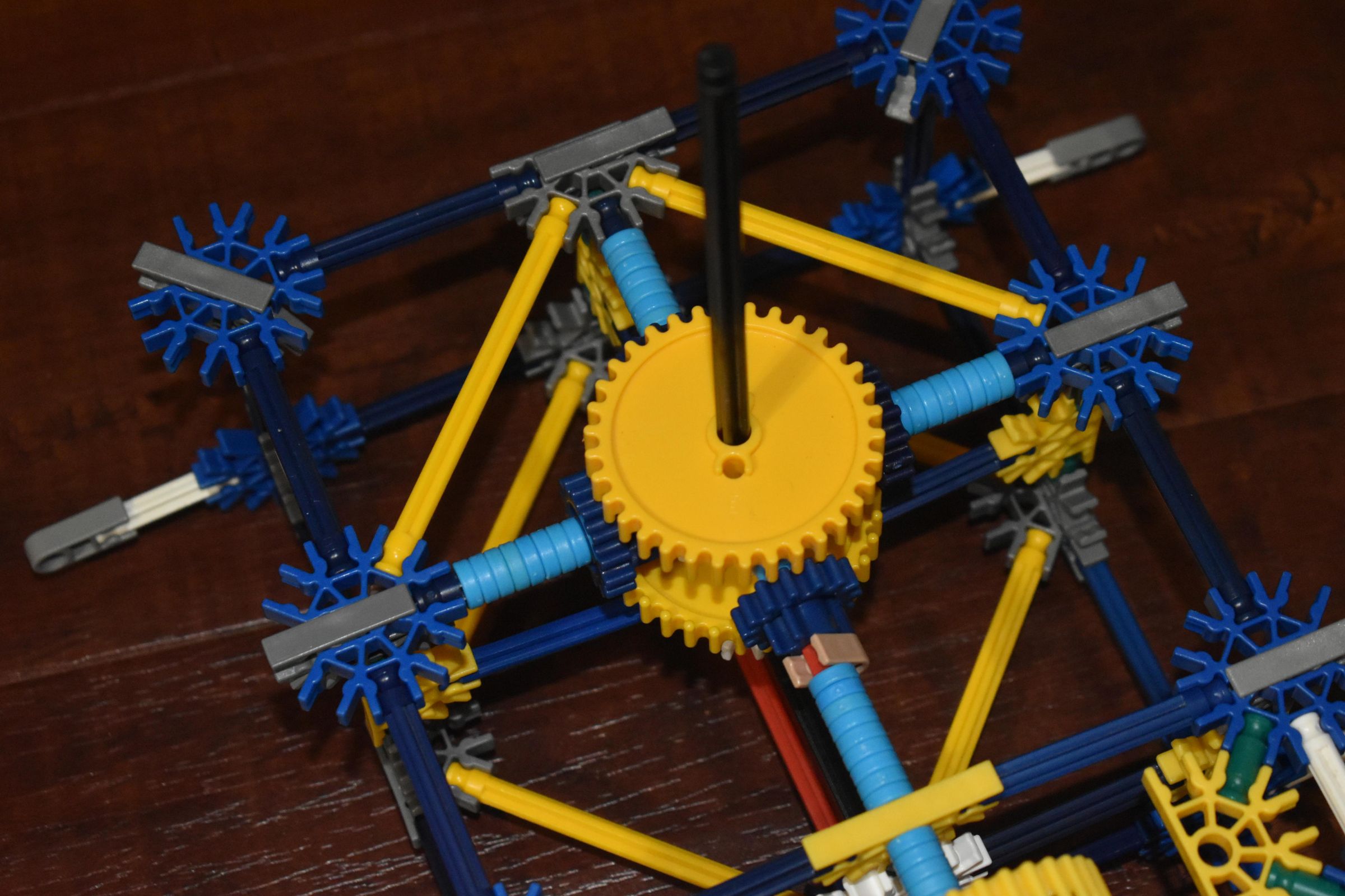 K'nex Octopus Fair / Carnival Ride Knex W/ Set Up & Disassembly Process ...
