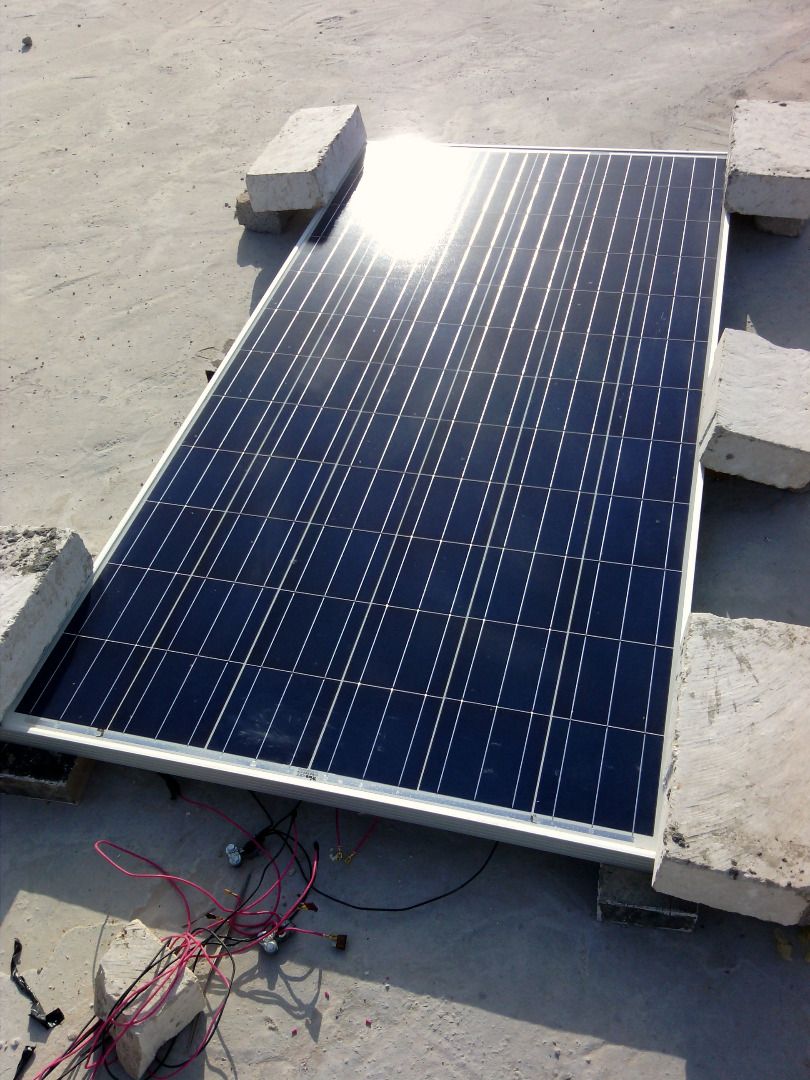 How to change 36V to 12V Solar Cell