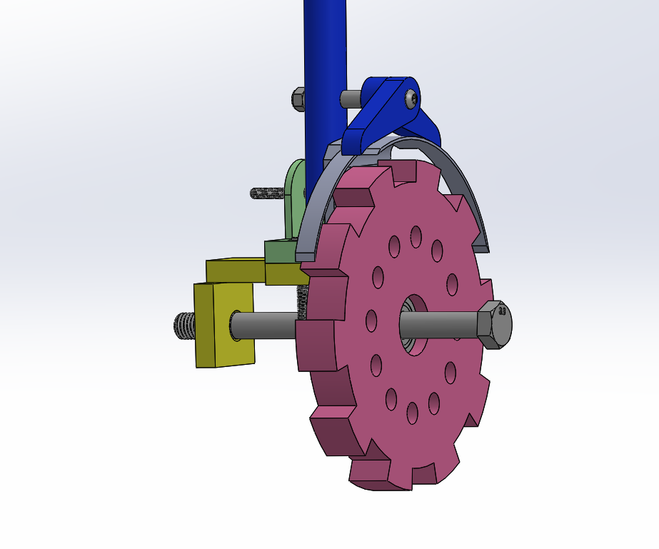 Fulcrum Fabrication Lever Driven Wheelchair
