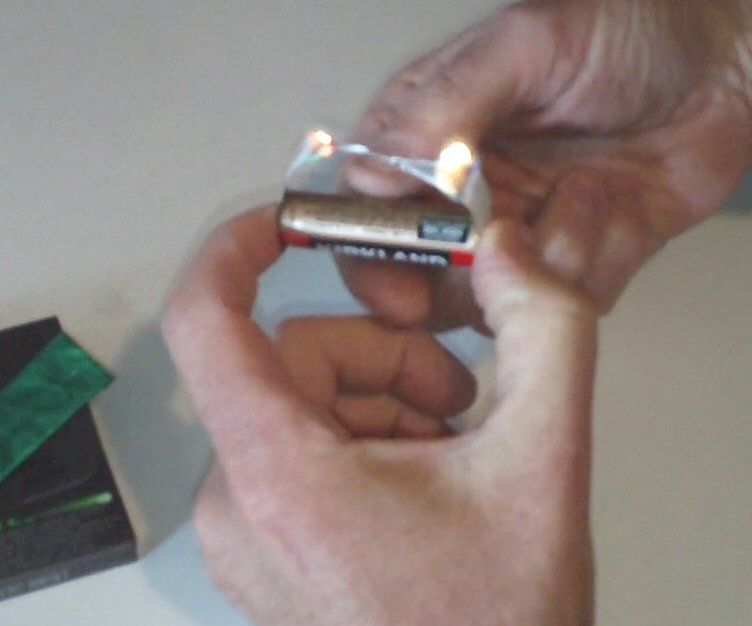 Walking Dead Survival Tip, Gum Wrapper Lighter AKA Prison Lighter