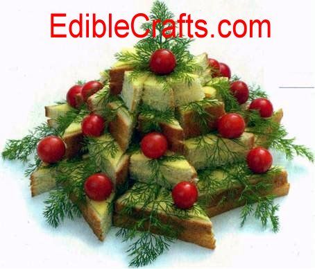 Fun Christmas Appetizers - Christmas Tree