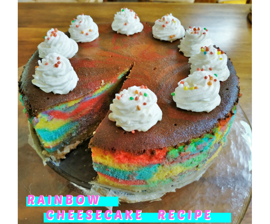 Rainbow Cheesecake Recipe