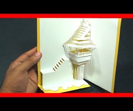 Pillar Pop Up Card Kirigami!