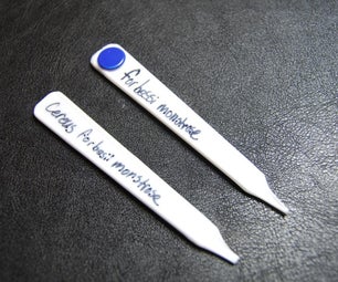 Easy, Cheap Garden Tags From Disposable Spoons