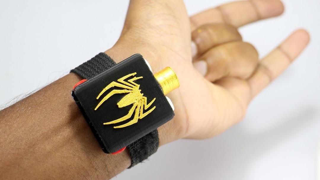 Working Spiderman No Way Home Web Shooter With Free Templates and Design Files 