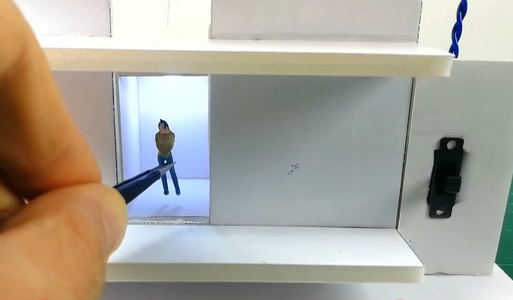How to Make Simple Electric Elevator Model From Cardboard. Model for ...