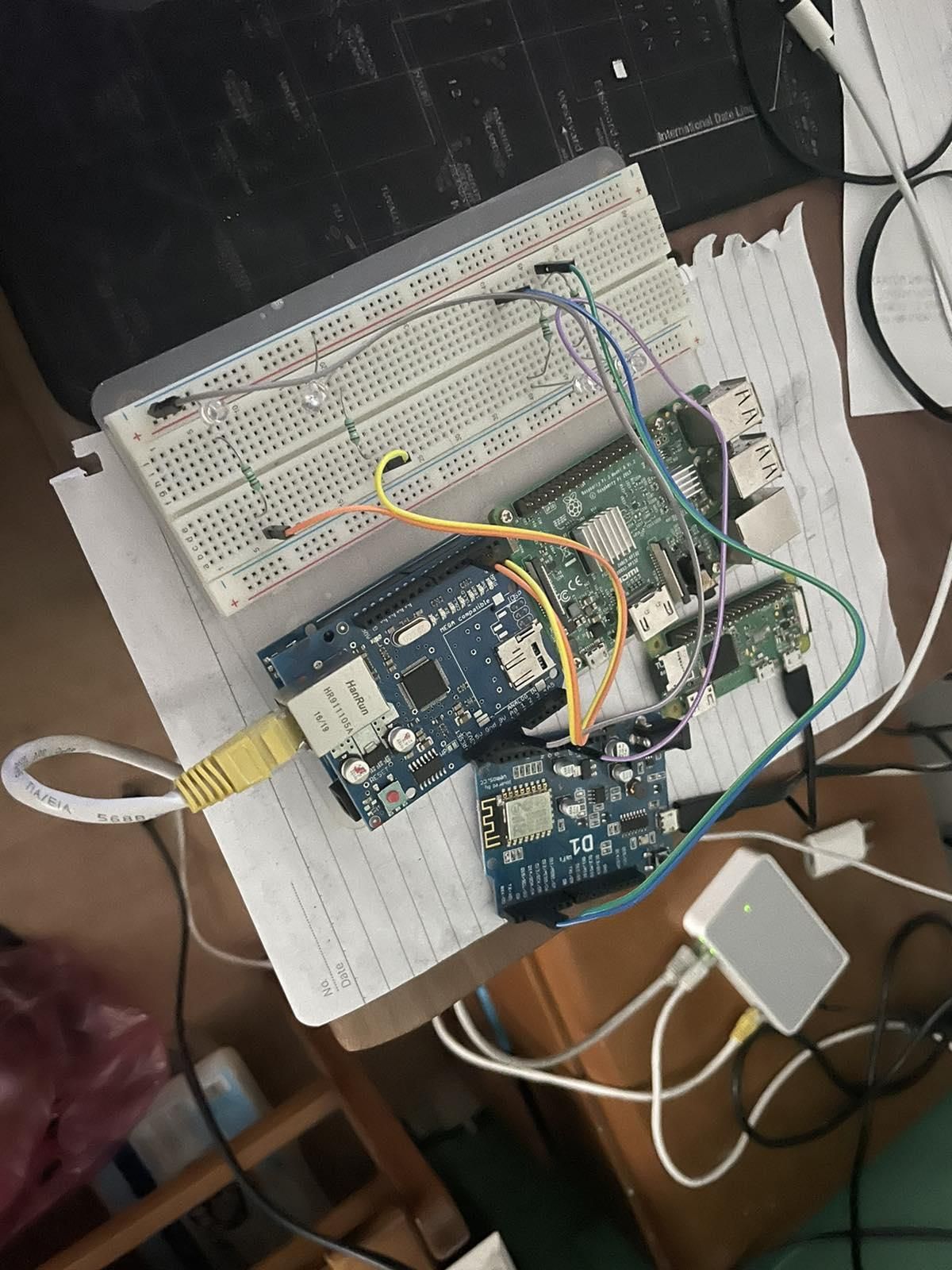 Mqtt Comunication(arduino - Raspberry)
