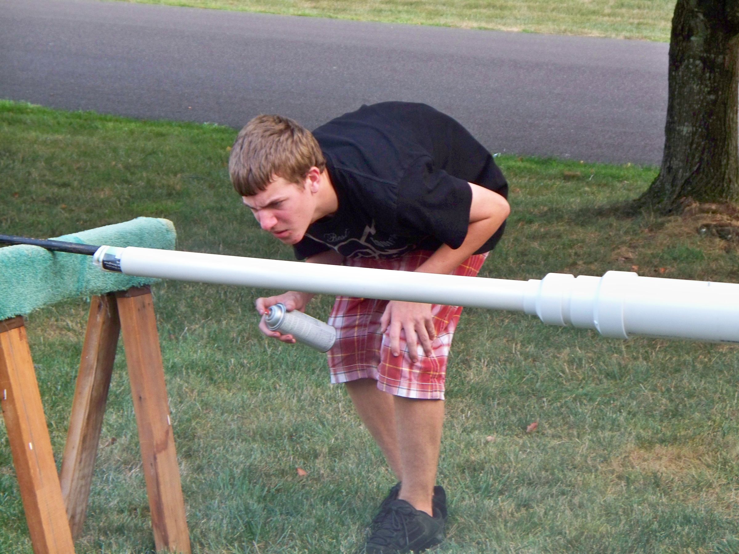 Painting a Spud Gun/Potato Cannon 12 Steps Instructables