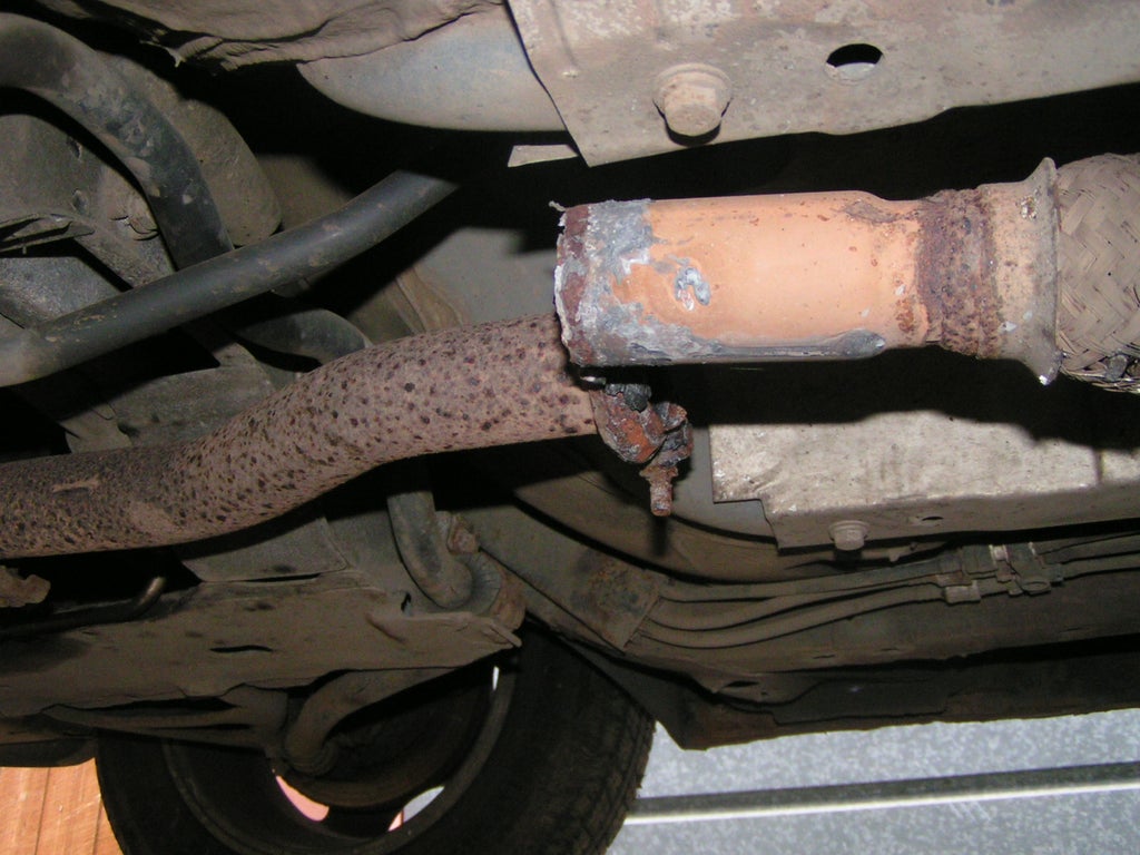 How To Fix Your Car Exhaust Without Welding Or Power Tools 5 Steps Instructables