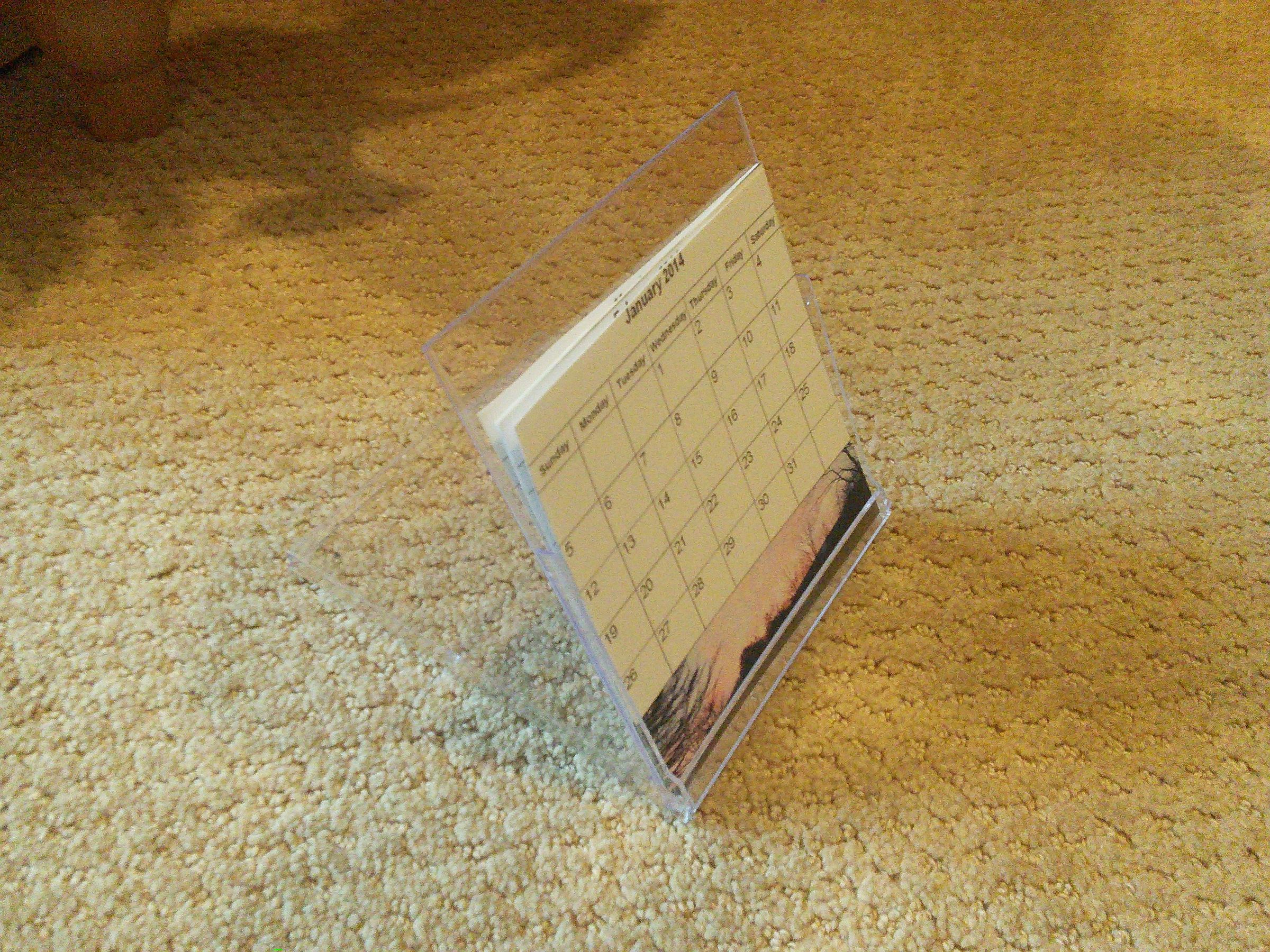 CD Case Calendar : 4 Steps (with Pictures) - Instructables