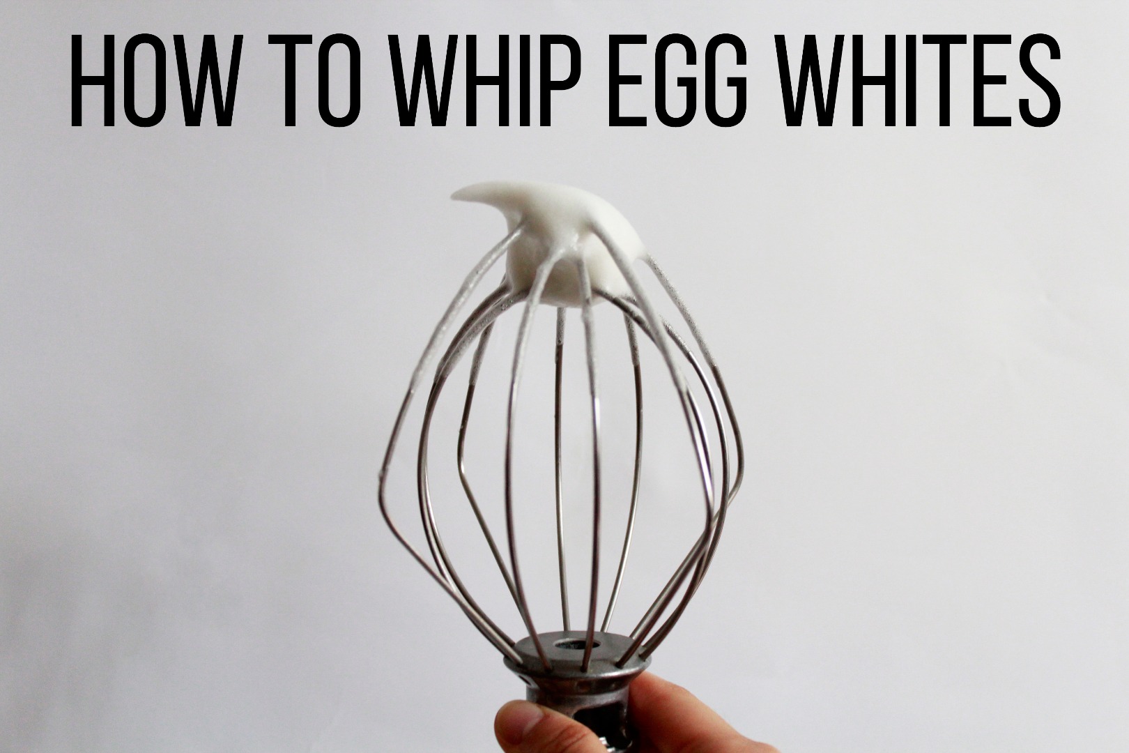 How to Whip Egg Whites 10 Steps (with Pictures) Instructables