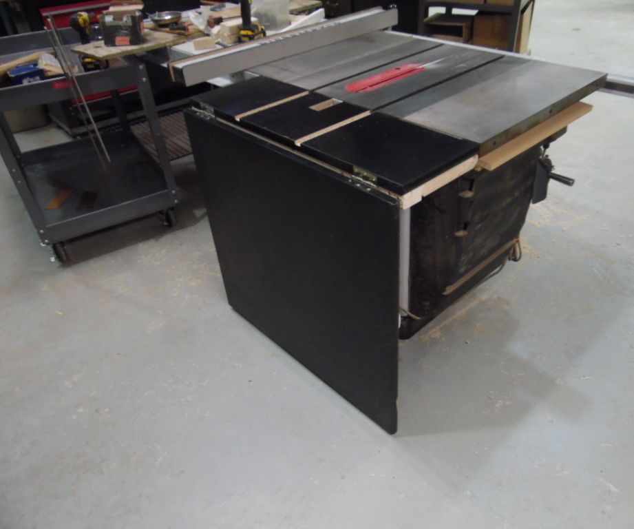Adding a Folding Outfeed Table to Your 