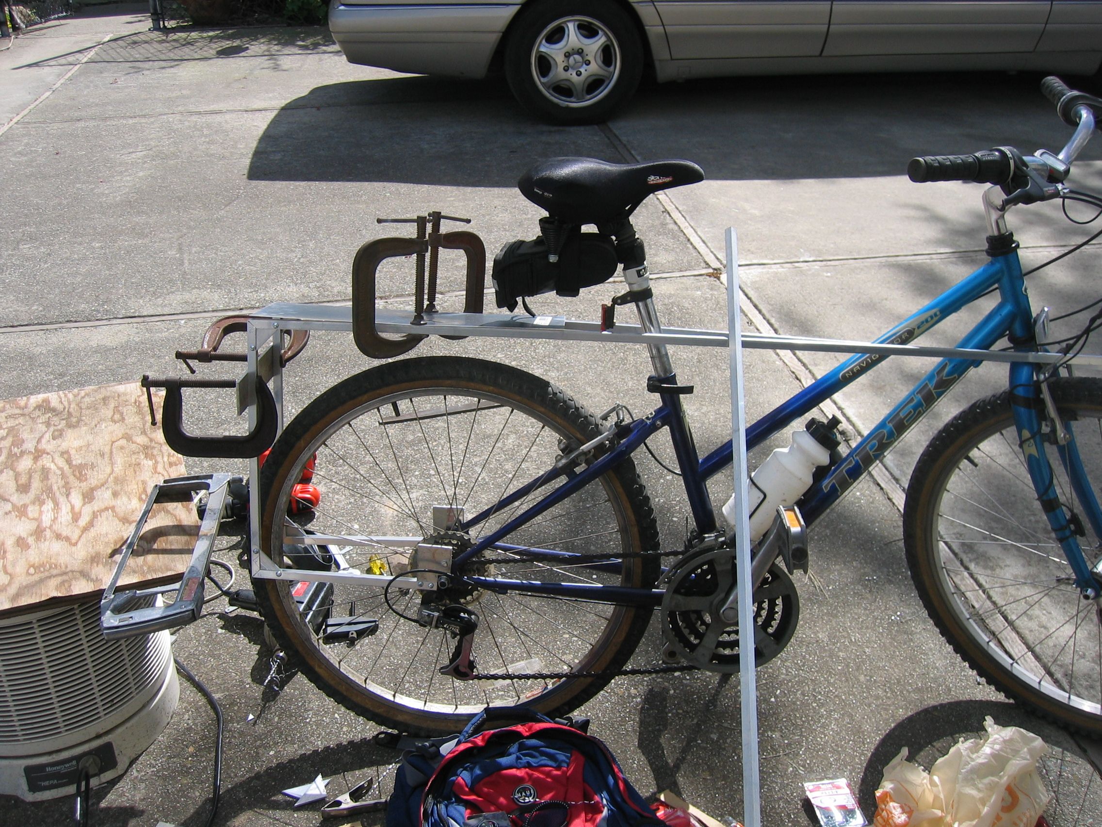 Bike Rack, Panniers, Adventures 4 Packs, Trailers and Fun. 7 Steps