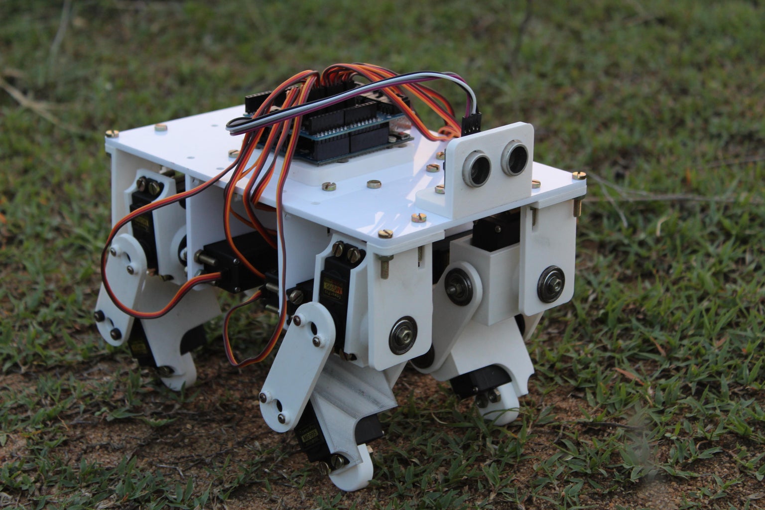 3D Printed Arduino Powered Quadruped Robot : 13 Steps (with Pictures ...