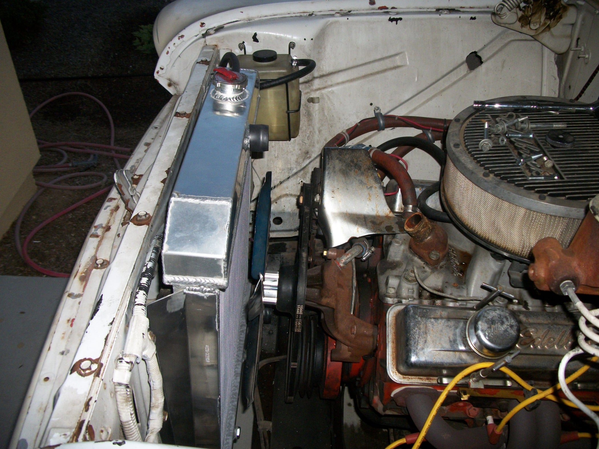 How to Install a New Radiator in a 1957 Chevy Truck 11 Steps (with