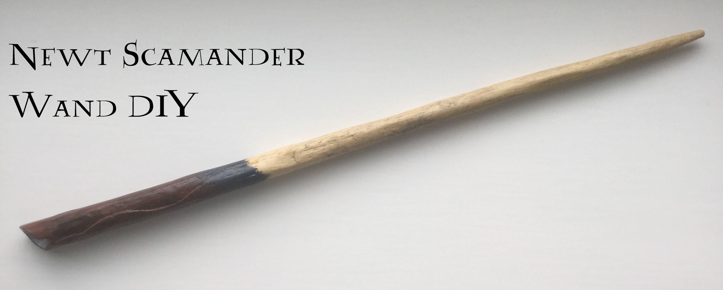 How to Make Newt Scamander's Wand (from Fantastic Beasts) 10 Steps