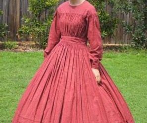 1860s civil war era dress DIY Project DIY Project Image