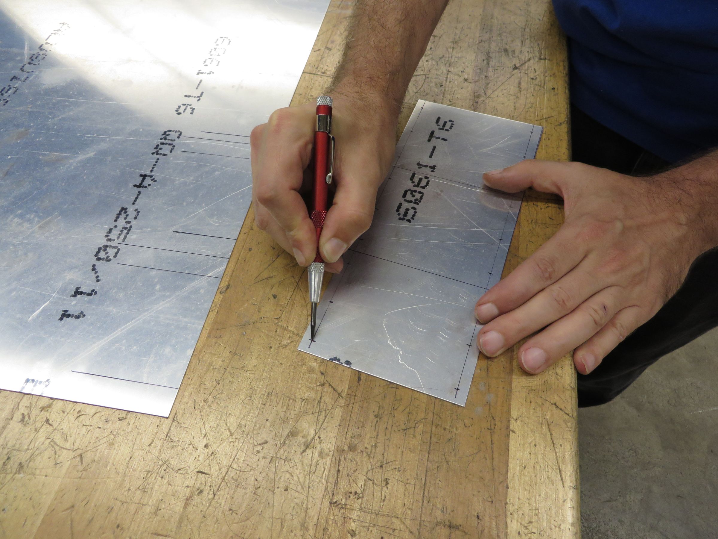 A Riveted Metal Box With Lid 11 Steps Instructables