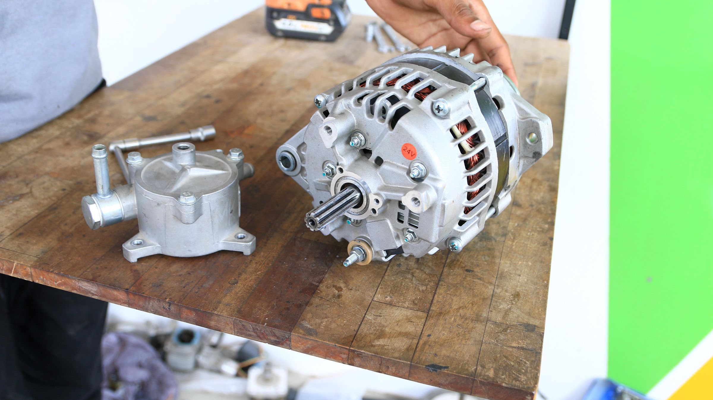 DIY Wind Turbine Using Car Alternator 9 Steps (with Pictures